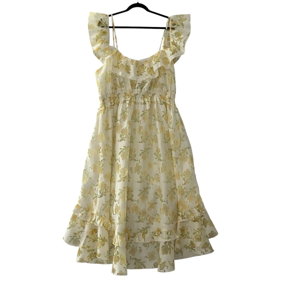 Layered With Love NWT 3X Plus Size Boho Floral High-Low Dress Feminine - Picture 2 of 13